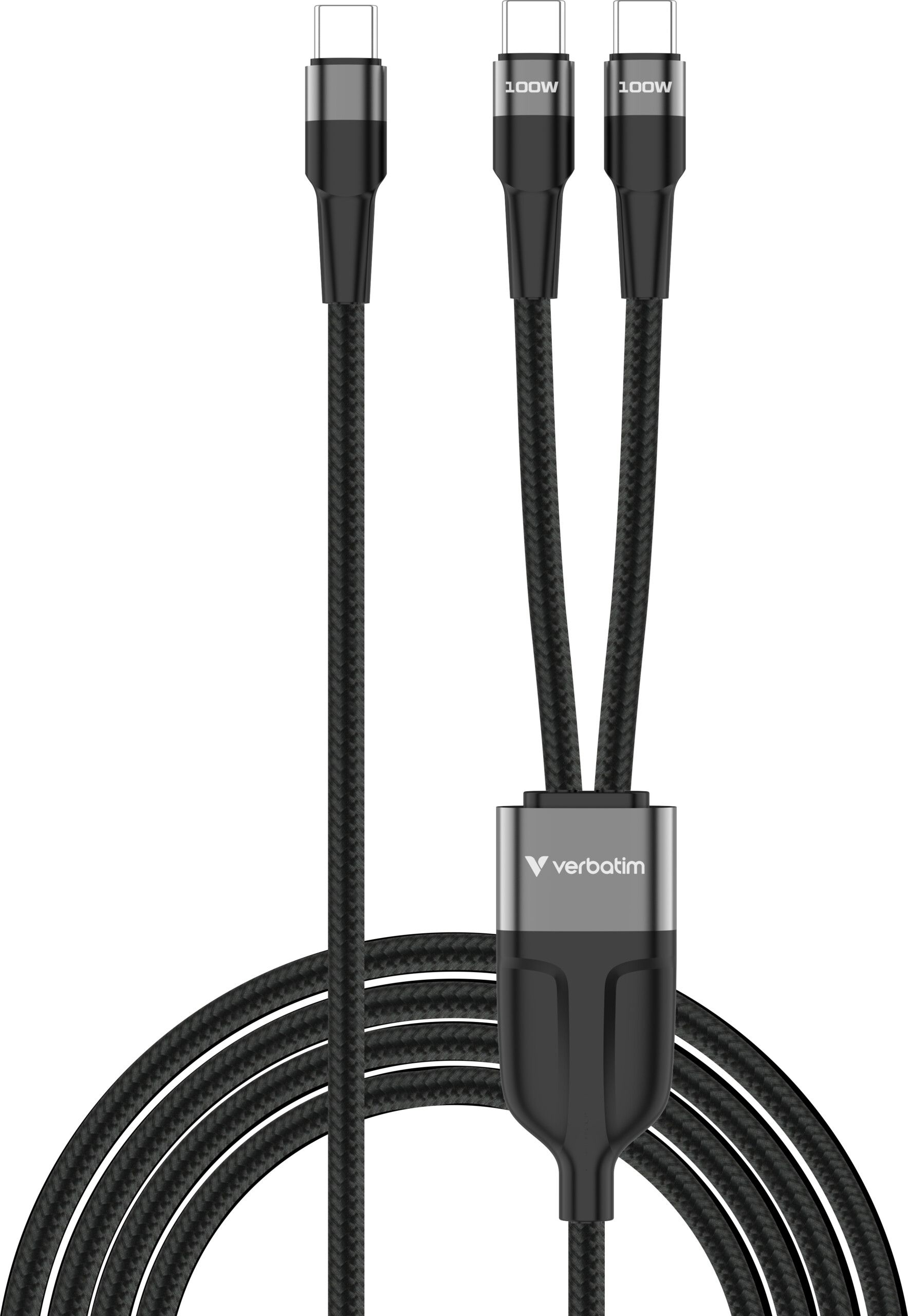 Verbatim Sync & Charge USB-C to 2x USB-C 100W