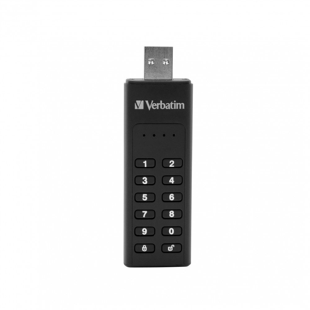Verbatim USB-A 3.0 tastatur sikker stasjon - 32 gb