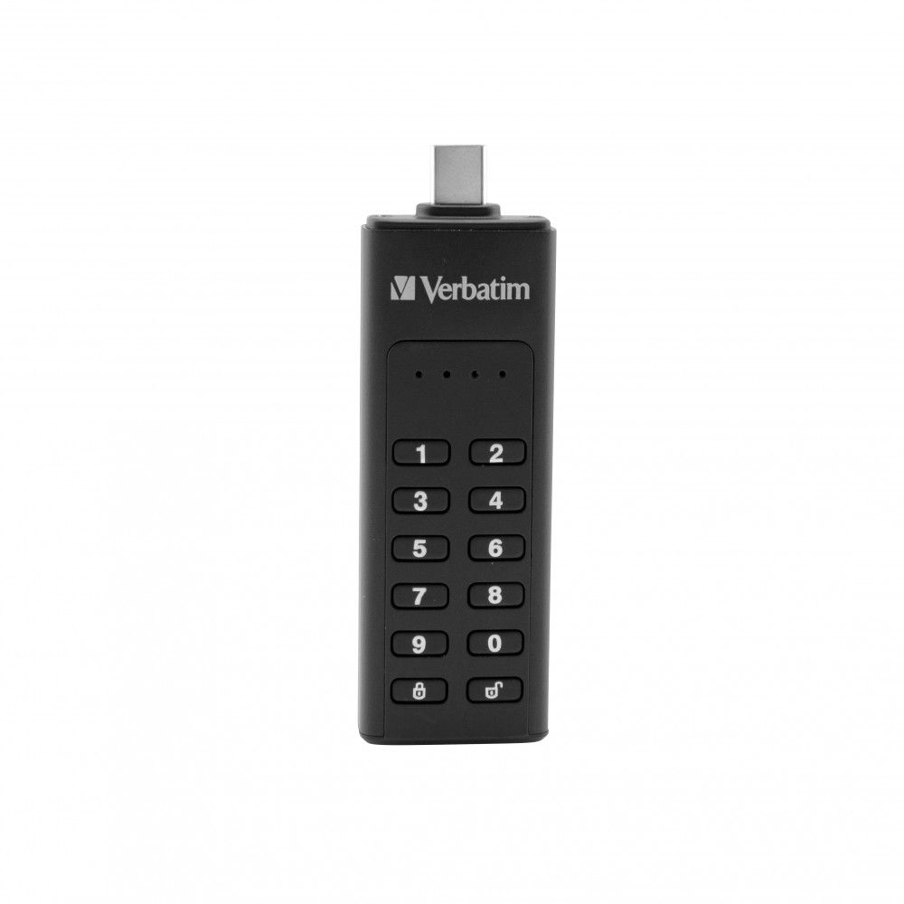 Verbatim USB-C 3.0 Keypad Secure Drive - 128GB