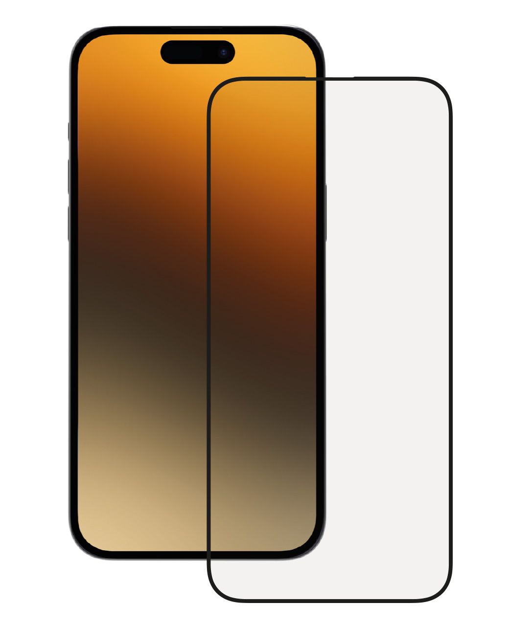 Vivanco Full Screen Tempered Glass 9H iPhone 15