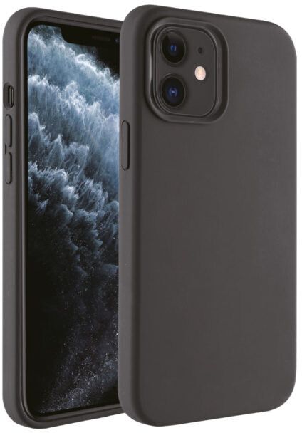 Vivanco Hype Silicone Cover iPhone 12 / 12 Pro Black