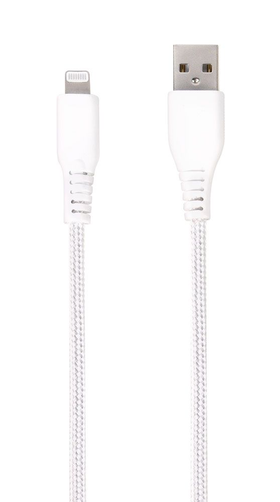Vivanco LongLife USB-A til lynkabel - Hvit 1,5 meter