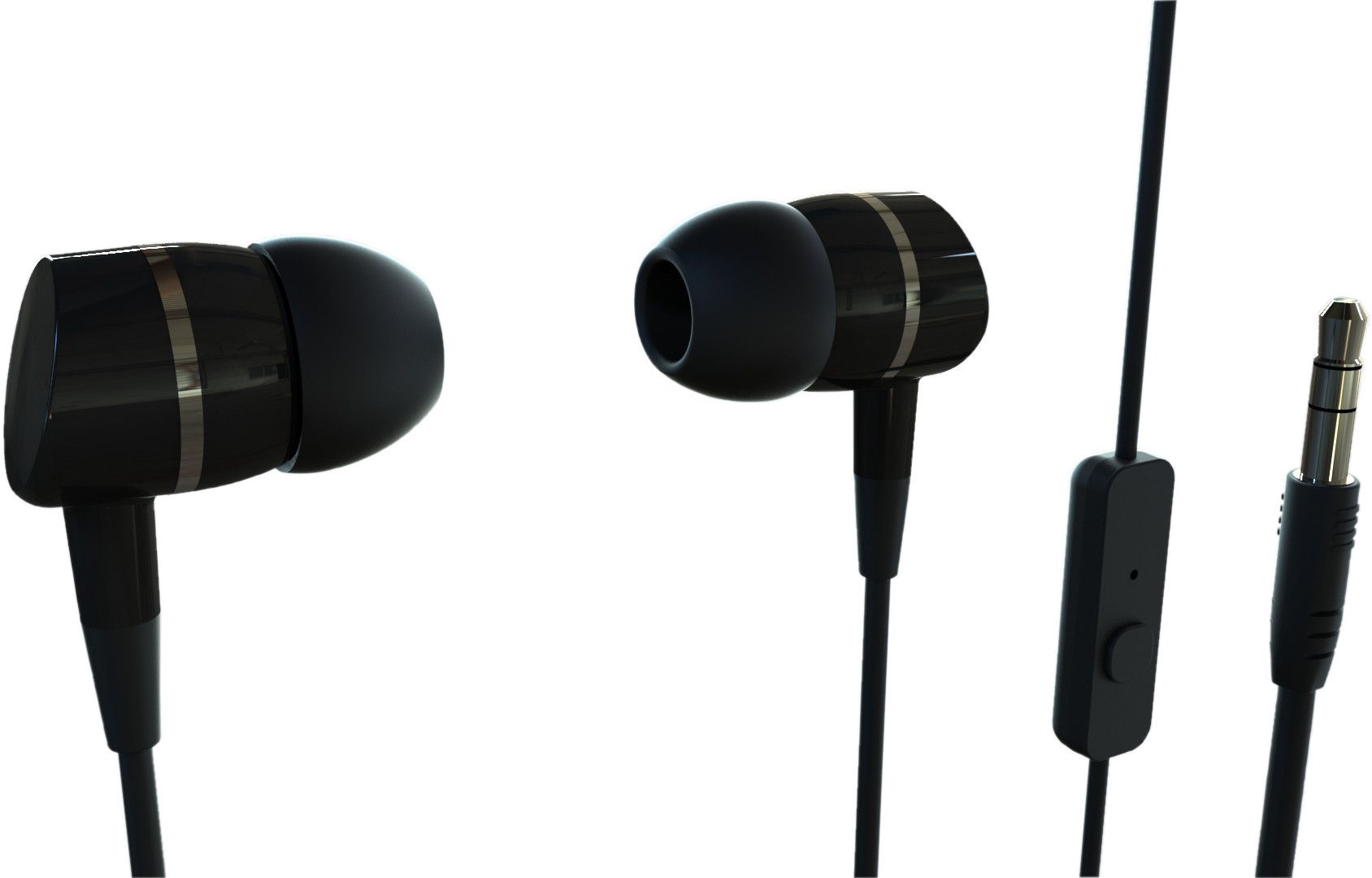 Vivanco In-Ear Plugin Smartphone Headset Black