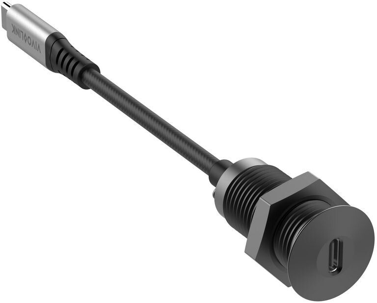 Vivolink USB-C Desk Socket - Svart