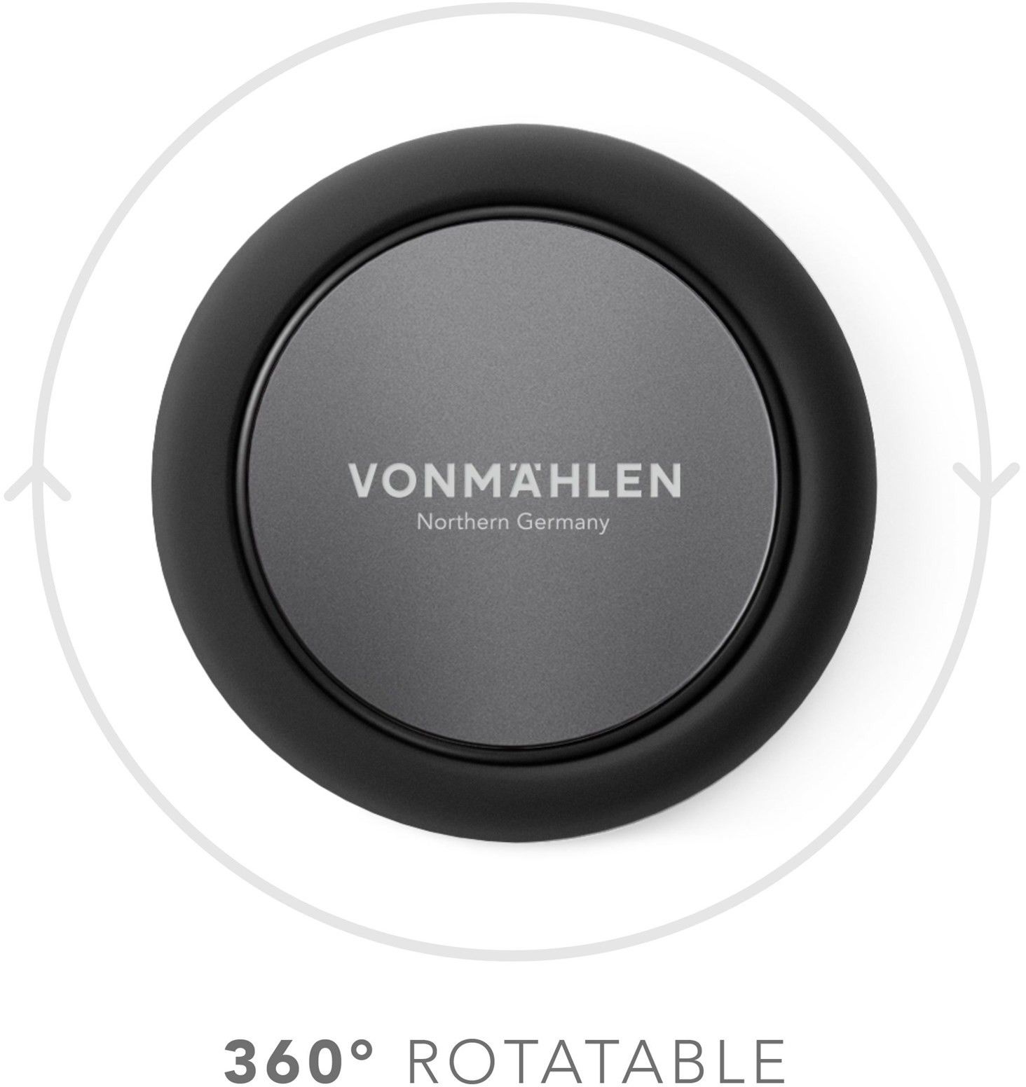 Vonmählen Backflip Sign ature 3-i-1 telefongrep - Svart