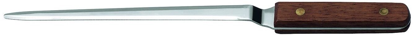 Wedo 147 554, Manual letter opener, Rustfritt stål, Tre, 250 mm, Rustfritt stål, Tre, 1 stykker