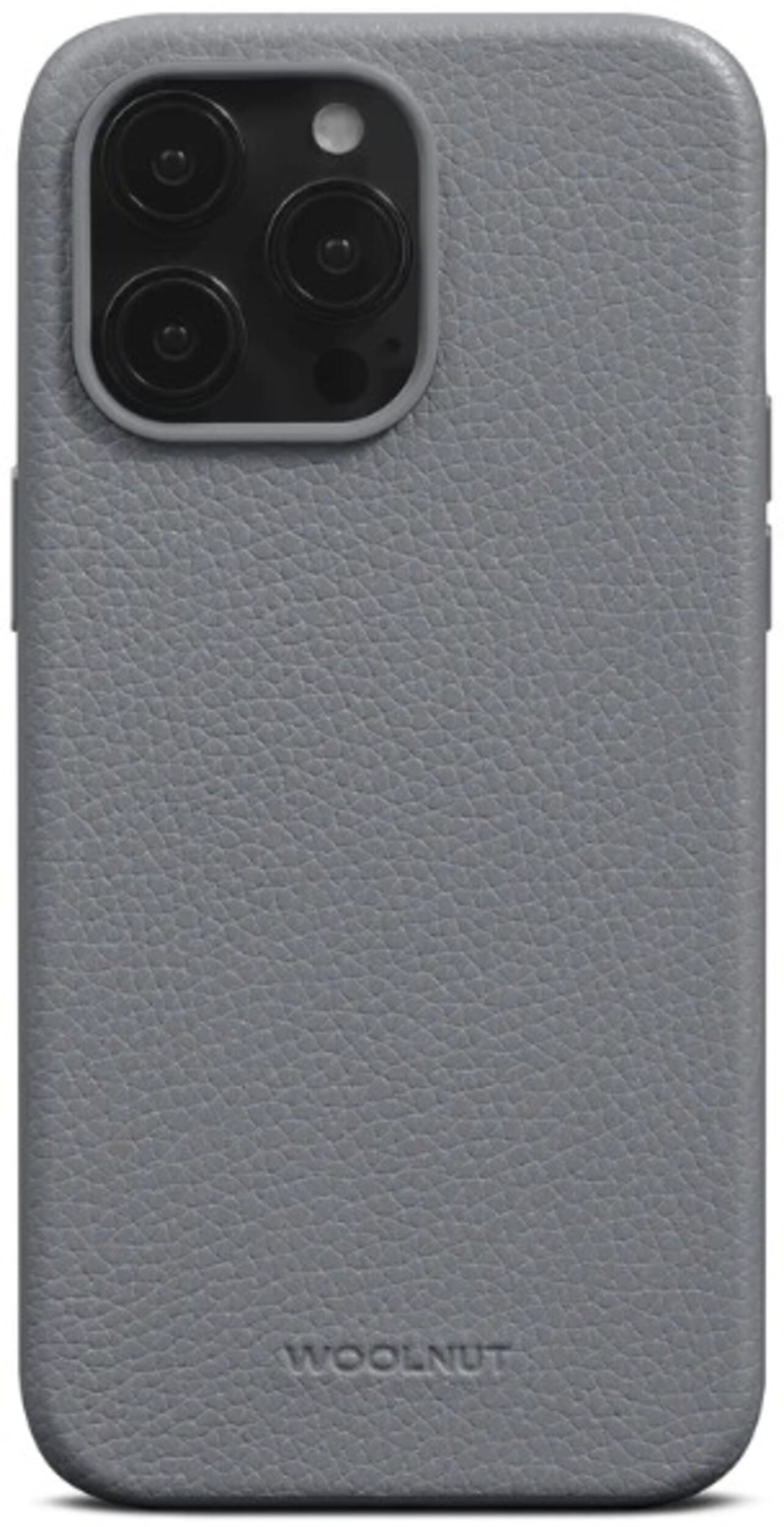 Woolnut Lærveske (iPhone 15 Pro Max) - Grå