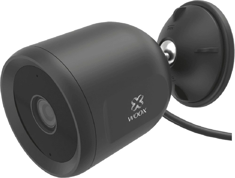 Woox R9044 - Nettverksovervåkingskamera - utendørs - værbestandig - farge (Dag og natt) - 1920 x 1080 - 1080p - lyd - trådløs - Wi-Fi - LAN 10/100