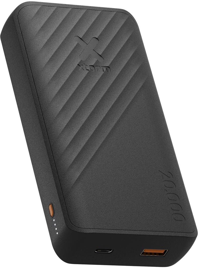 Xtorm Power Bank 20.000mAh 15W USB-C & USB-A Black Nødlader - Svart - 20000 mAh