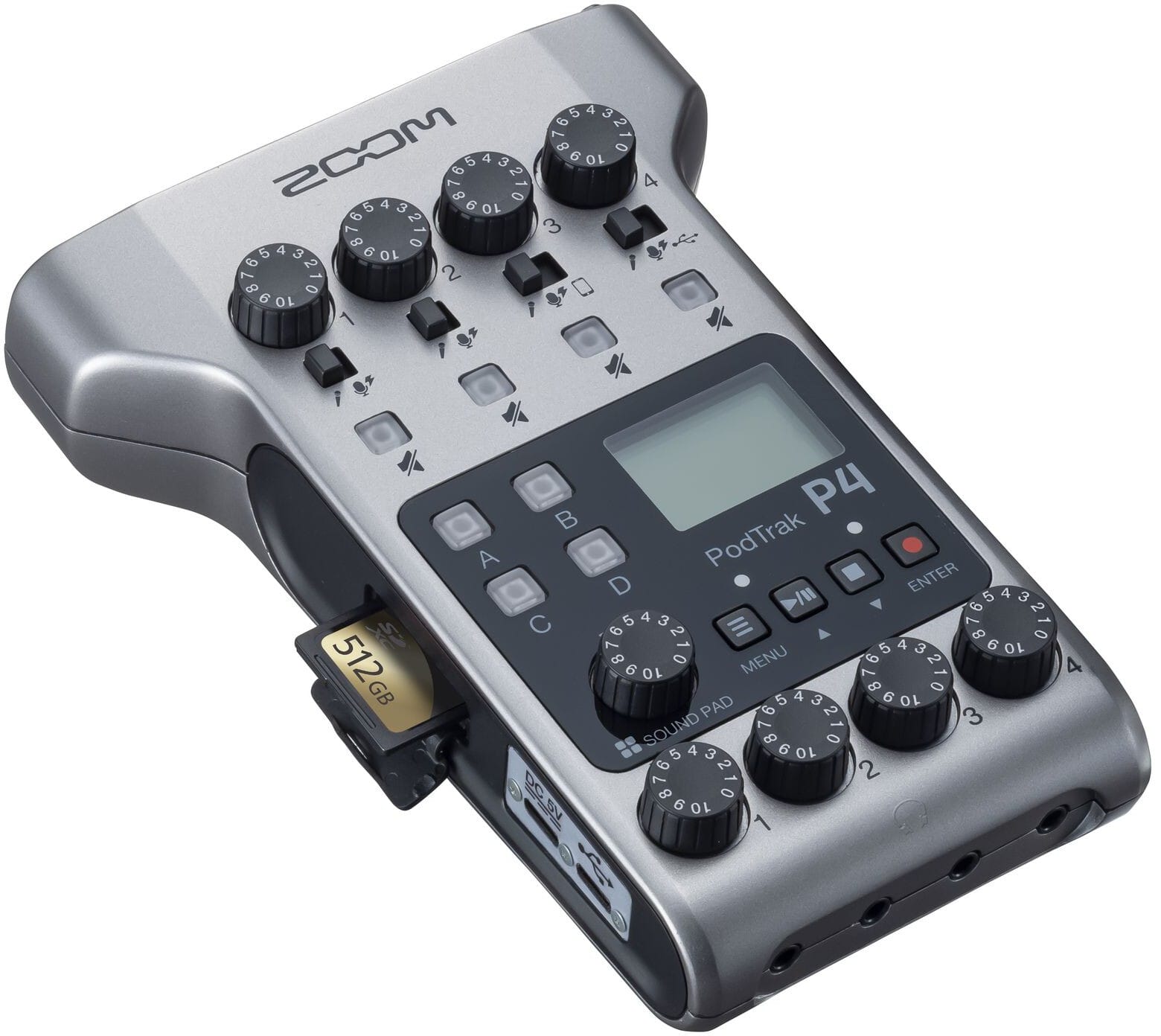 Zoom Podtrak P4 Podcasting Recorder