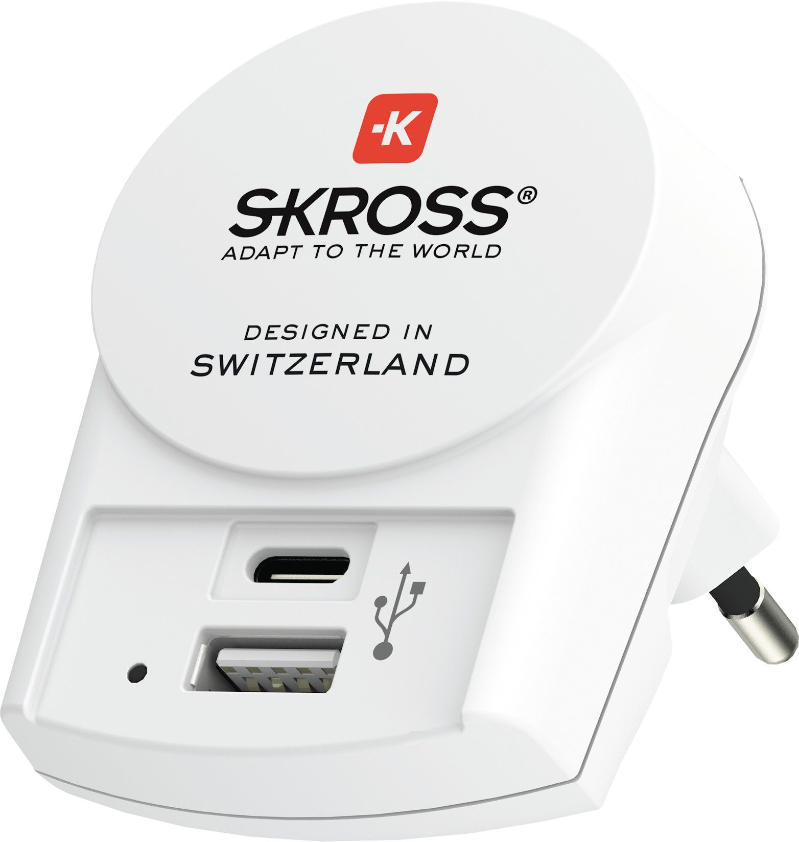 Skross Euro USB-lader USB-A/USB-C